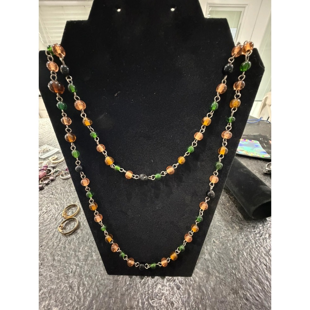 🧲Magnetic Hematite Colorful‎ Beaded Twister Wrap Necklace